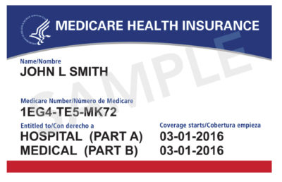 new medicare card